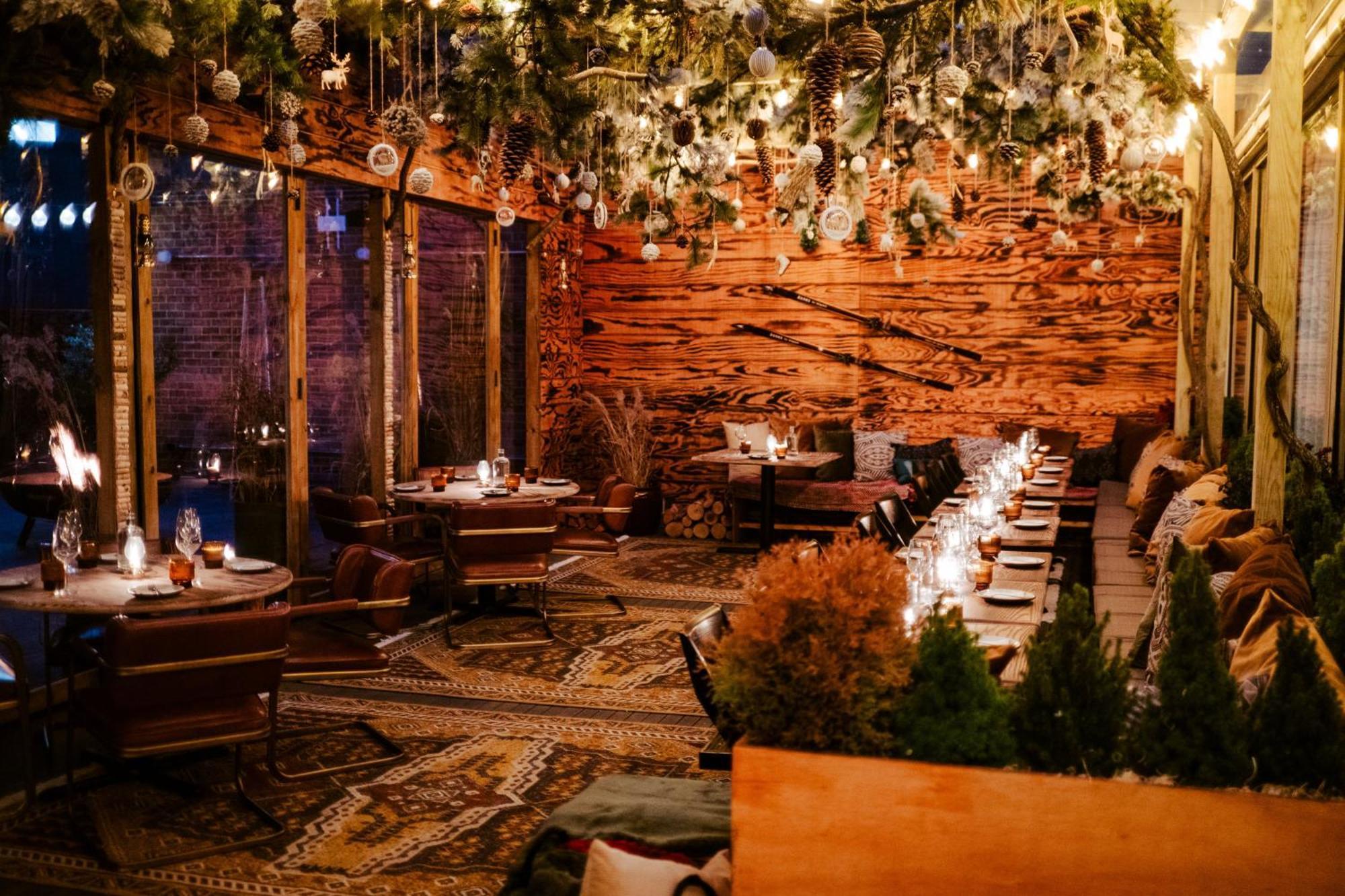 Vignette Collection Yours Truly Dc By Ihg Washington Ngoại thất bức ảnh The patio at the restaurant